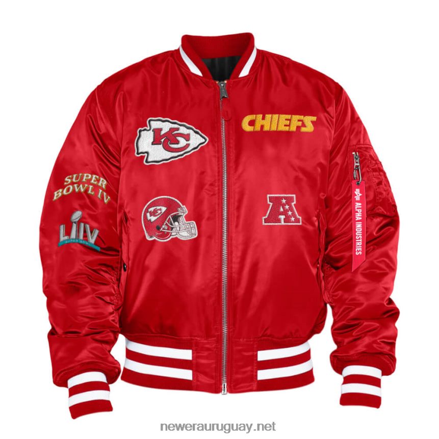 Chamarra bomber roja on sale